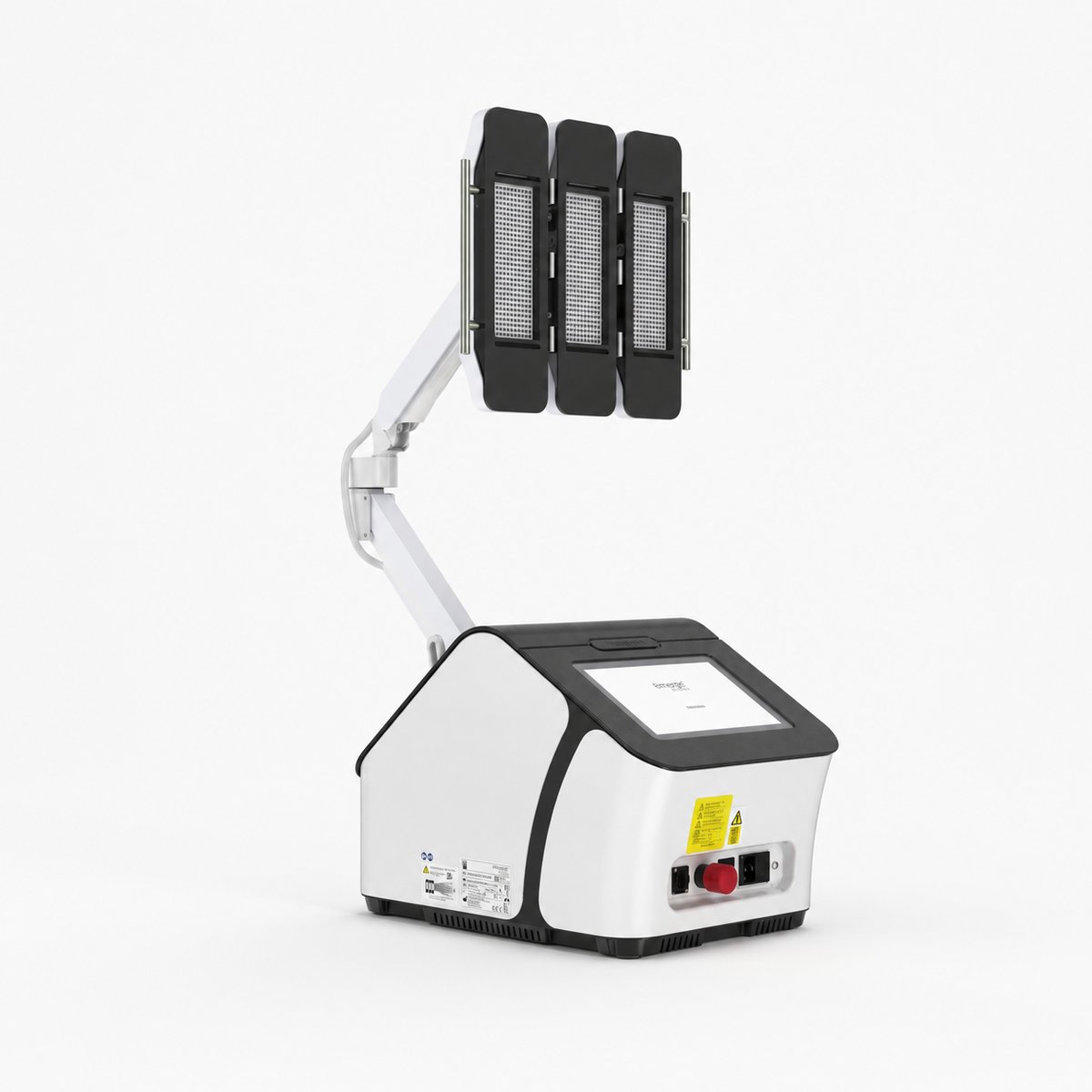 Medical product render: LED light-therapy device